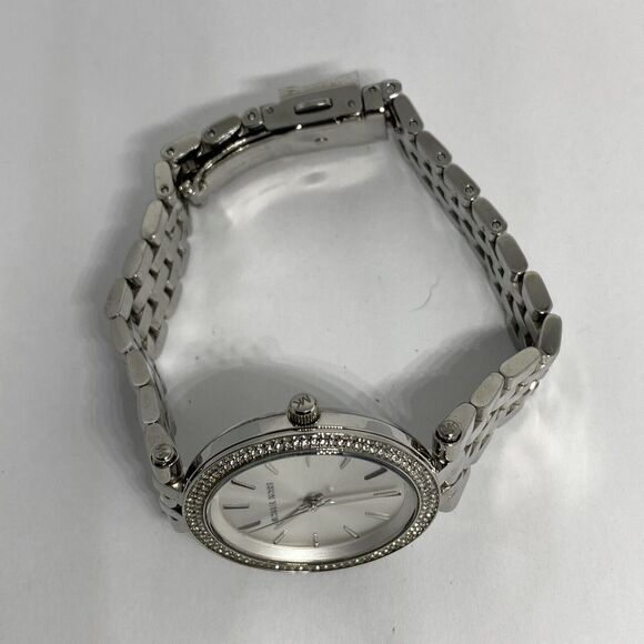 Michael Kors MK3426 Womens Silver Stainless Steel Analog Dial Quartz Watch VK224 - Picture 8 of 12